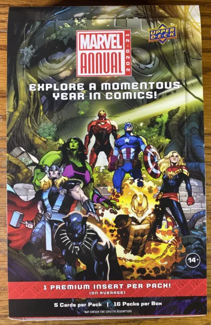 2020-21 Upper Deck Marvel Annual Pick Your Own Base and Chase Cards