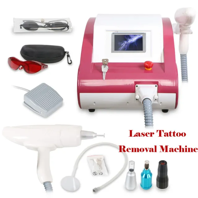 Q Switched ND Yag Laser Tattoo Removal Machine Eyebrow Pigment Removal Freckle