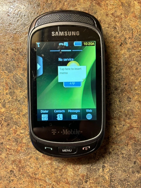 SAMSUNG GRAVITY 3 SGH - T479- Black (T-Mobile) Slider Phone Must