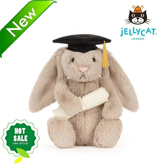 2026 JELLYCAT 31CM Bashful Bunny Graduation Outfit BNWT & Dust Bag UK ...