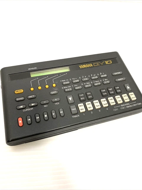 Yamaha QY10 Samplers Sequencers Music Rhythm Machine Free Shipping Tested Works
