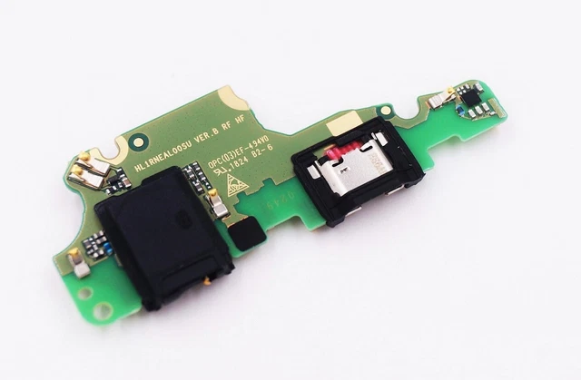 Huawei Mate 10 Lite Micro USB Ladebuche Mikrofon Kopfhörer Anschluss Platine PBA 2