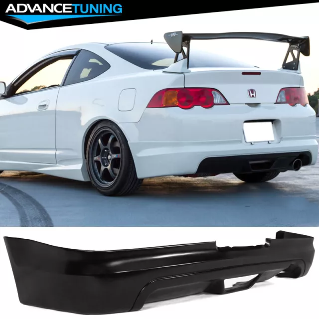 Fits 02-04 Acura RSX Coupe 2DR Mugen Style Rear Bumper Lip Diffuser Spoiler - PU
