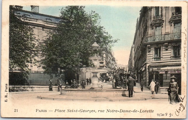 75007 PARIS - place saint georges, rue N.D de lorette.