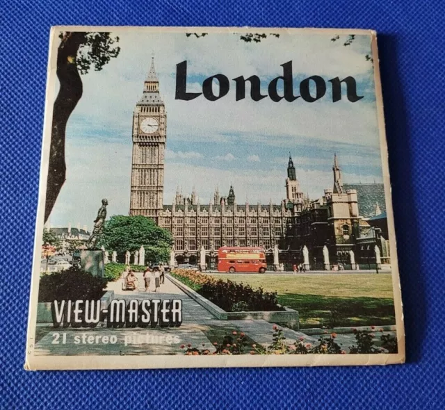 Vintage Sawyer's C277 London England view-master 3 Reels Packet Set