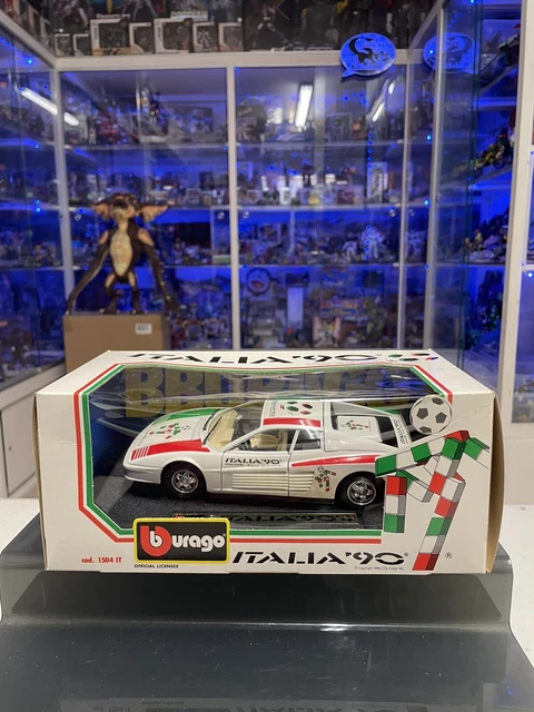 ANCIENNE VOITURE MINIATURE Ferrari Testarossa 4104 Burago au 1/43 EUR