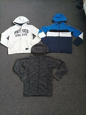 Boys Hooded Tracksuit Tops, H&M, NEXT and TU ,size 10-12Yrs, VGC
