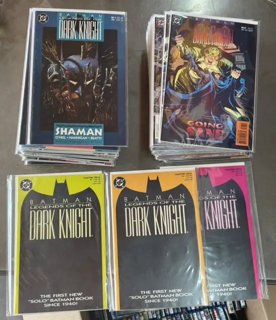 Batman Legends of the Dark Knight Lot of 76 DC COMICS 1989