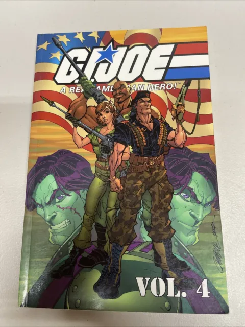 GI JOE A REAL AMERICAN HERO Volume 4 OOP Marvel Comics 1st Print RARE TPB