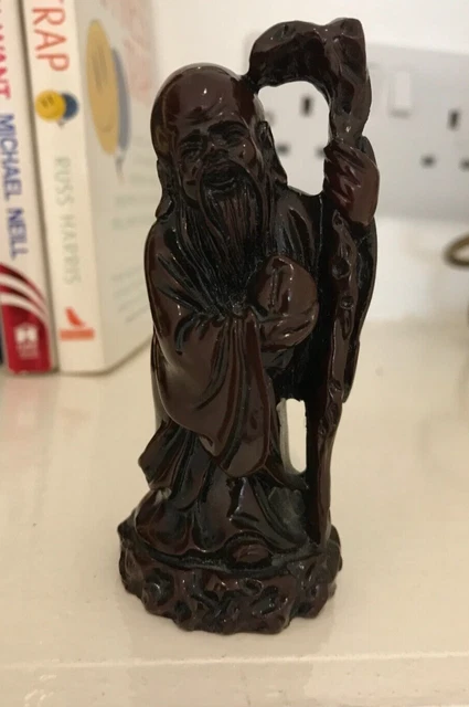 Vintage Oriental Chinese Resin Figurine
