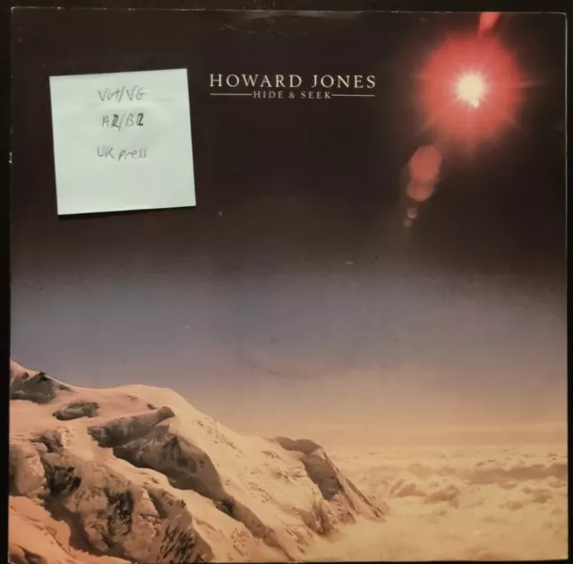 Howard Jones Hide And Seek Vinyl Record VG+/VG HOW3T 1984