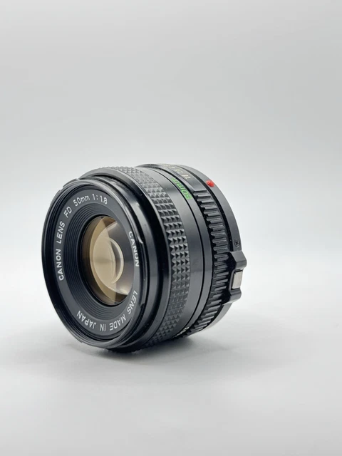 CANON FD 50MM 1:1.8 Lens Japan — WORKS GREAT ✓ $41.10