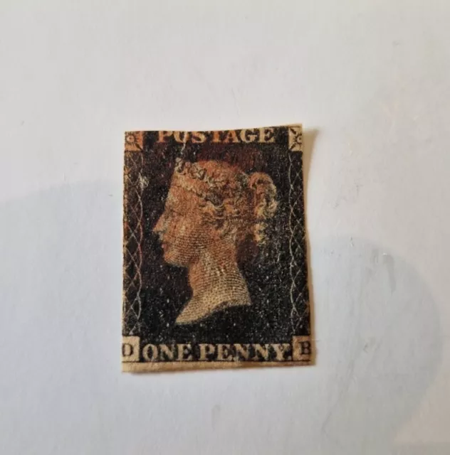 Penny Black British Queen Victoria Postage Stamp We Combine Postage Q