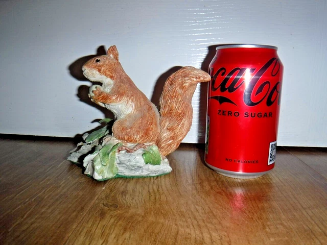 Studio Pottery Stoneware Squirrel With Acorn Figure ~ Signed Garner ~ Excellent