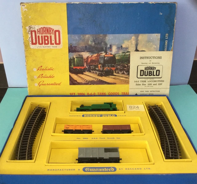 HORNBY DUBLO 2006 Set 0-6-0 Tank Goods Train, NMC, Boxed, OO Gauge. RN 31340.