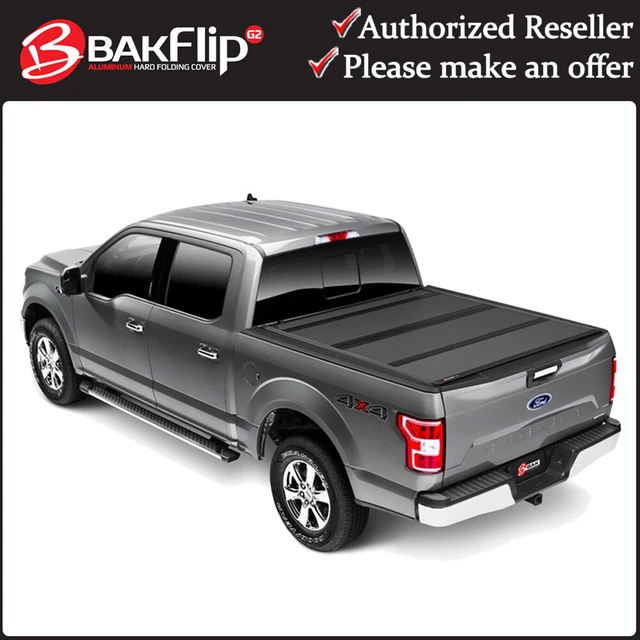 BAKFLIP G2 HARD Folding Tonneau Cover 226324 for 20222024 Ford
