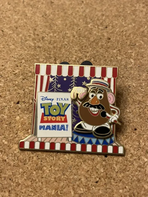 Toy Story Mania Disney Pin Trading Around The World Mr. Potato Head Pin READ