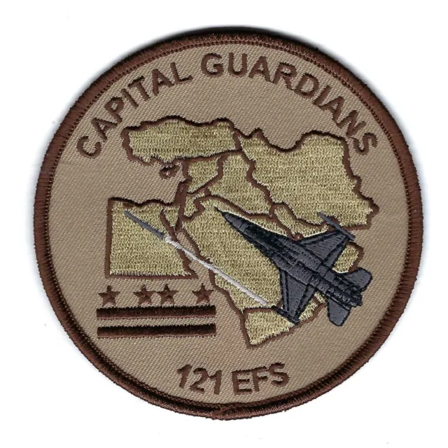 121st  EXPEDITIONARY FIGHTER SQUADRON "CAPITAL GUARDIANS" 'OIR 2024' patch