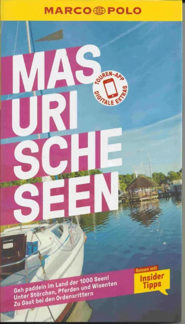 Reiseführer Marco Polo Masurische Seen + Insider Tipps Faltkarte  2024 Neu