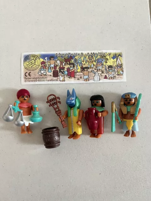 Abenteuer am Nil Steckfiguren Ü-Ei + Beipackzettel