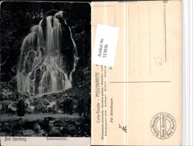 513036,Bad Harzburg Radauwasserfall Wasserfall