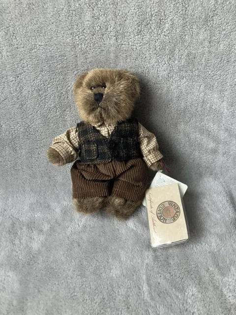 BNWT Russ Berrie Vintage Collection Gordon Limited Edition Bear Soft Toy #44703Y