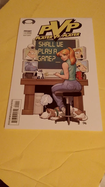 2003 PVP PLAYER VS PLAYER 1 antics humor Scott Kurtz NM Frank Cho cover