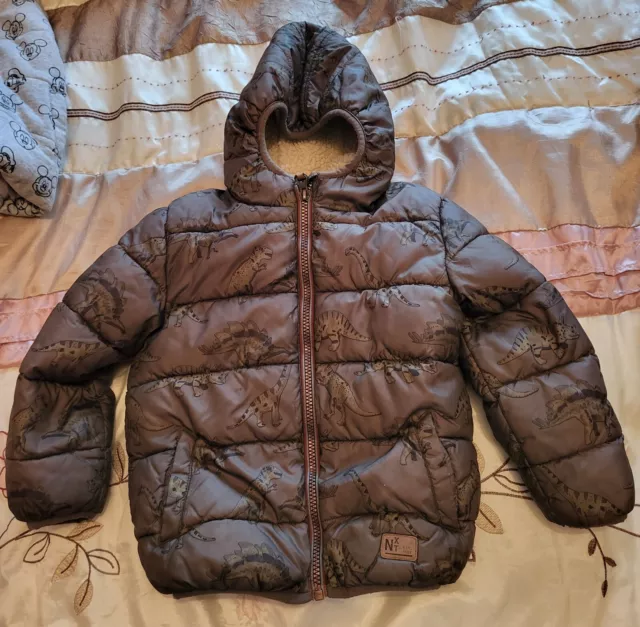 Next boys dinosaur coat online