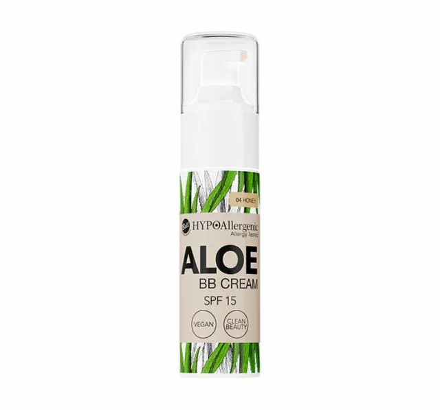 Bell Hypoallergenic Aloe Bb Cream Spf 15 Vegane Getönte Tagescreme 04 Honey 20G