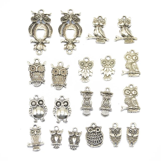 20 x gemischte tibetische Silber Charm Anhänger für die DIY Schmuckherstellung