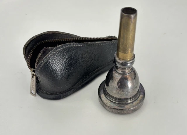 VINTAGE VINCENT BACH Corp Mt Vernon NY 24W Tuba Mouthpiece with 