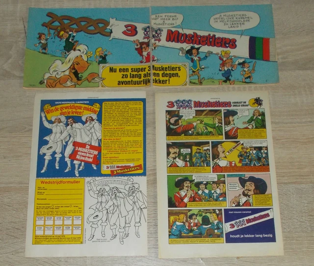 1975 Vintage 3 Musketeers Candy Bar Print Ads Advertisement Lot #2 ...
