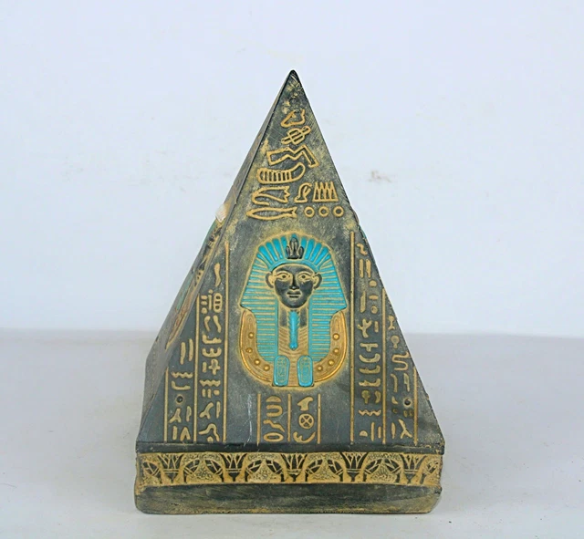 RARE ANCIENT EGYPTIAN Antique Pyramid of King Tut and Queens Egyptology ...