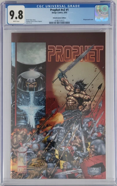 CGC 9.8 == 1995 Prophet v2#1 Holochomium / New Jake Gyllenhaal Movie! / Pop. 6!
