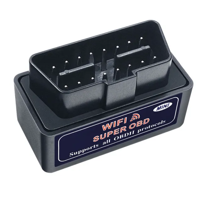 Car Super Mini WIFI OBD Adapter OBDII ELM327 Automotive Scanner Torque Tool V1.5