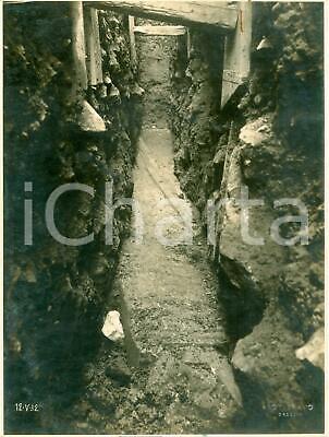 1932 BRESCIA Basamenti romani rinvenuti durante scavi per fognatura nera *FOTO