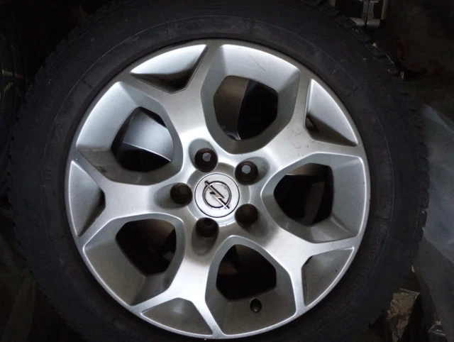 Gebrauchte Alufelgen Opel Astra H 16 Zoll 4 ORIGINAL OPEL Astra Vectra Zafira 16 Zoll Alufelgen 6,5X16 Et37