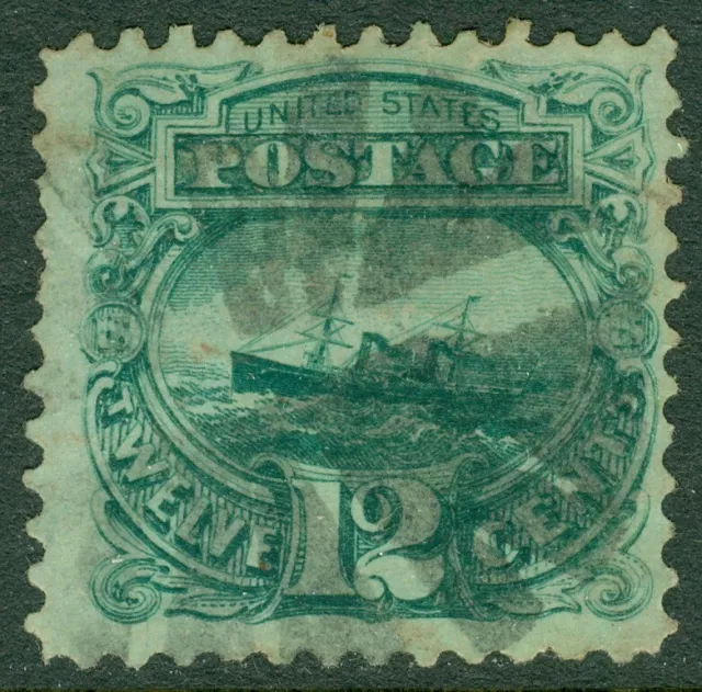 EDW1949SELL: USA 1869 Scott # 117 Fine-Very Fein,Verwendet. Nice Stempel Katalog