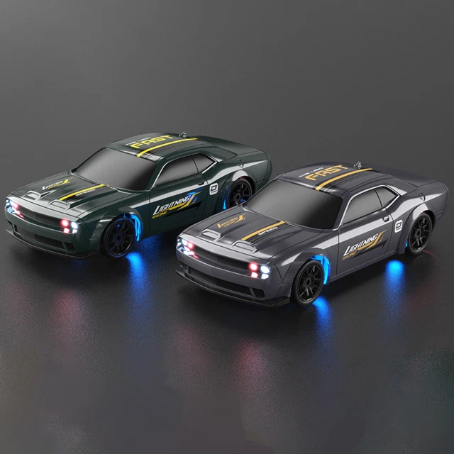 Voiture Télécommandée 1/10 Drift Racing - Haute Vitesse 2.4G - Avec Double Batterie - Neuf