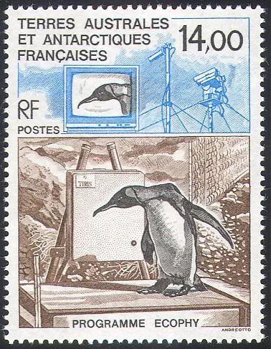 FSAT/TAAF 1993 Penguins/Birds/TV/Radio/ECOPHY/Science/Research/Nature  1v n23404