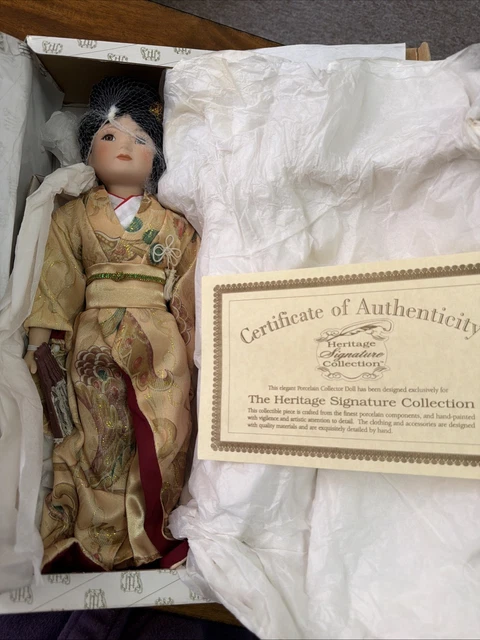 Mitsuko 雑貨 HERITAGE SIGNATURE COLLECTION Mitsuko Porcelain Doll $42.26