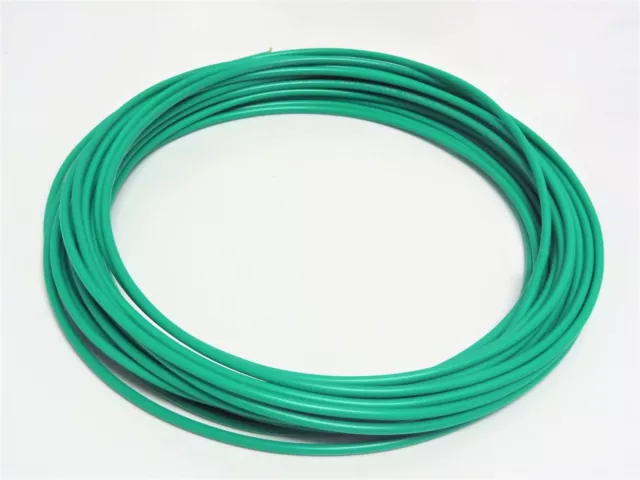 18 Gauge Wire Green 25 Ft Primary Awg Stranded Copper Power Remote Mtw  Machine