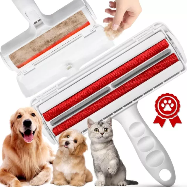 Reusable Dog Cat Pet Hair Remover Roller for Furniture, Couch, Carpet, Car Seat