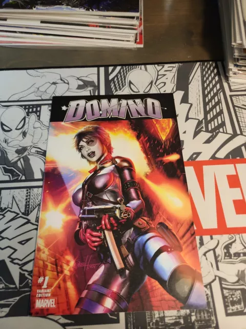 Domino #1 VF-NM ~ Greg Horn ComicXposure Variant (2018)