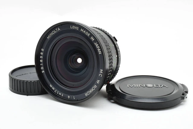 MINOLTA NEW MC W.ROKKOR 17mm f4 Lens - Tested £399.69 - PicClick UK
