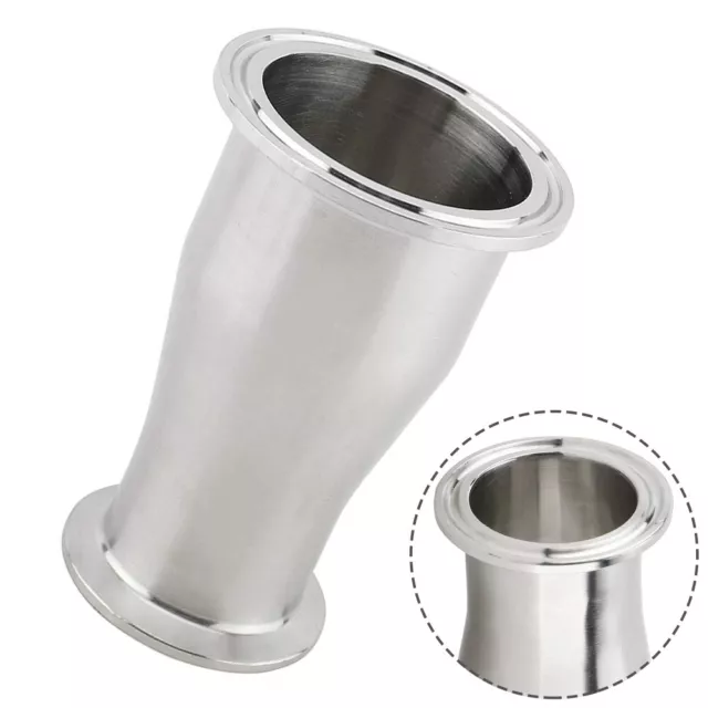 Reliable Sanitary Fitting Reducer for Tri Clamp Pipes with 2 and 15 Diameters