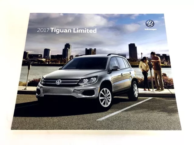 2017 VW Volkswagen Tiguan Limited Original Car Sales Brochure Folder