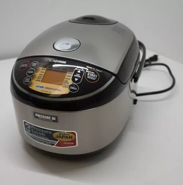Zojirushi NP-NWC18 Pressure Induction Heating 10 Cup Rice Cooker and Warmer Zojirushi NP-NWC18 Pressure Induction Heating 10 Cup Rice Cooker and Warmer