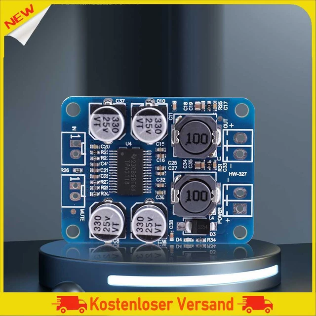 Innovateking-EU 2 Stücke TPA3116D2 Digital Verstärker Platine Zwei