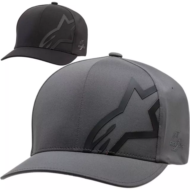 Alpinestars Corp Shift Delta Mens Caps Motorcycle Riding Flexfit Hats